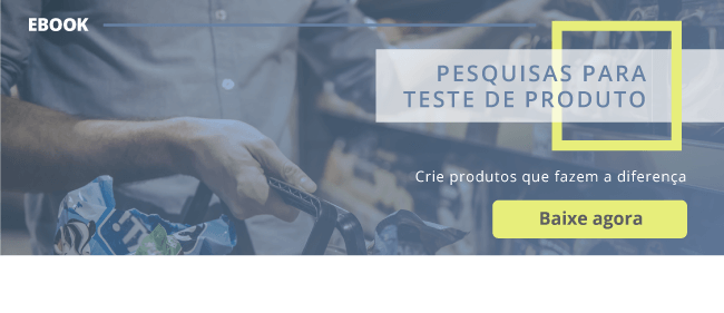 Os tipos de pesquisa de mercado para pesquisas de bens de consumo