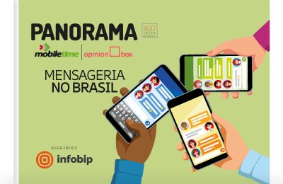 Panorama Mobile Time/Opinion Box: Mensageria no Brasil Agosto de 2022
